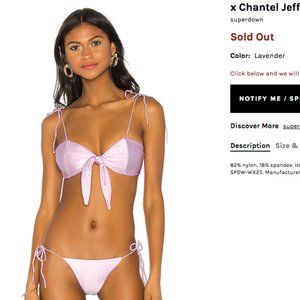 Superdown x Chantell Jeffries Bikini